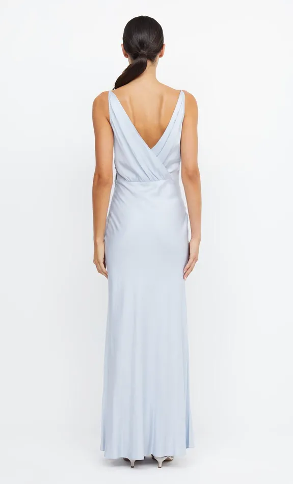 Bec Bridge Maxi Dresses ADORE V MAXI DRESS Dusty Blue 8211 Women
