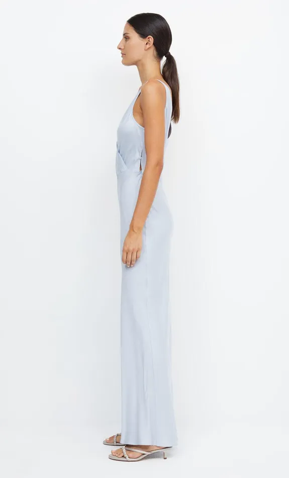 Bec Bridge Maxi Dresses ADORE V MAXI DRESS Dusty Blue 8211 Women
