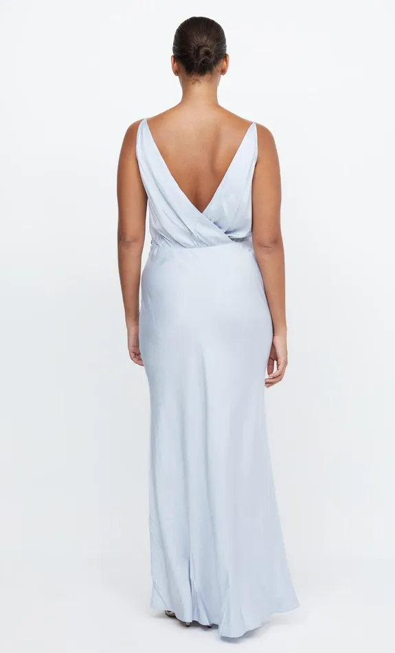 Bec Bridge Maxi Dresses ADORE V MAXI DRESS Dusty Blue 8211 Women