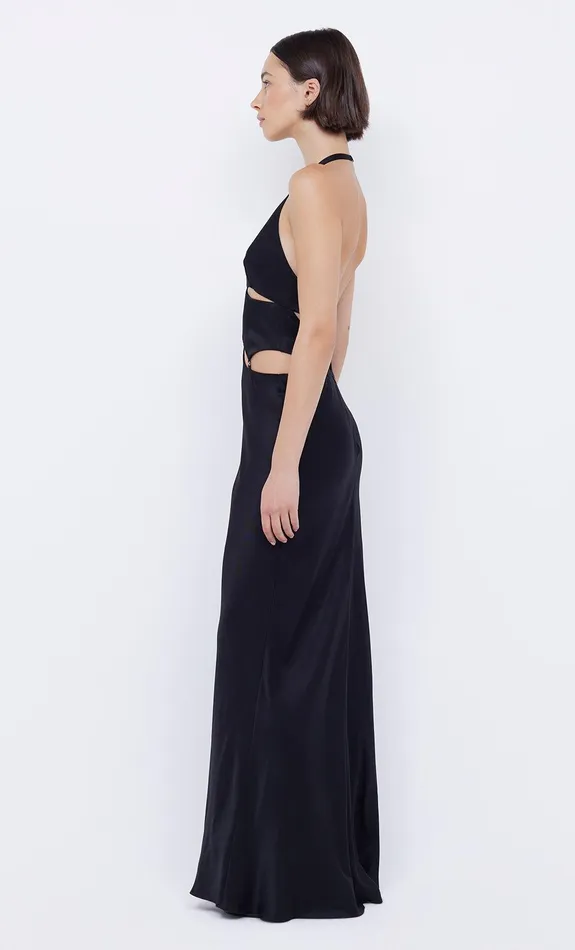 Bec Bridge Maxi Dresses ALABAMA HALTER DRESS Black 8211 Women