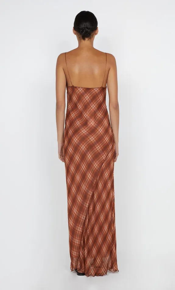 Bec Bridge Maxi Dresses DEVI MAXI DRESS Desert Check 8211 Women
