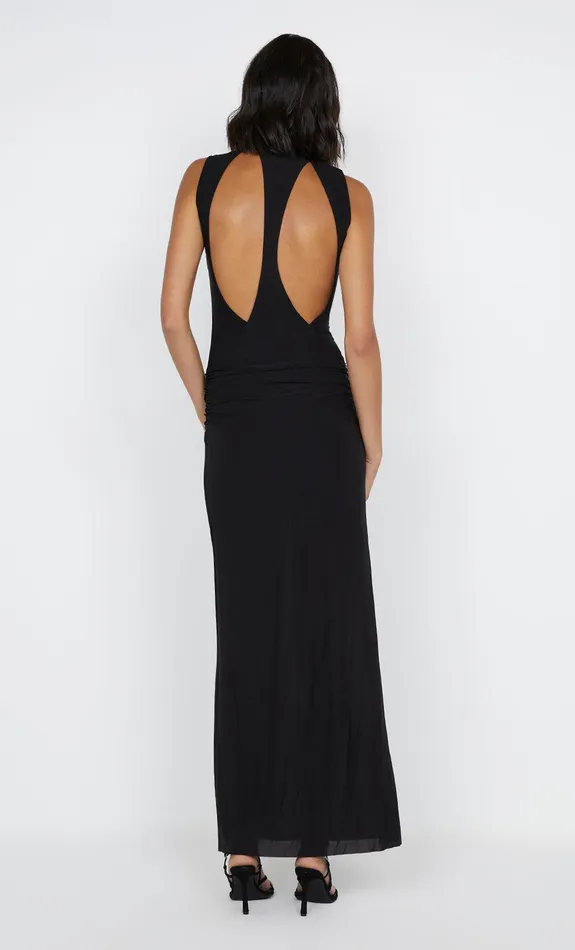 Bec Bridge Maxi Dresses GIGI HIGH NECK DRESS Black 8211 Women