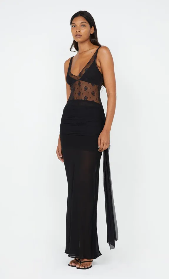 Bec Bridge Maxi Dresses KALENA V DRESS Black 8211 Women