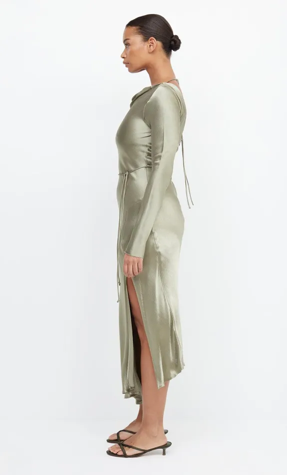 Bec Bridge Maxi Dresses MOON DANCE LONG SLEEVE MAXI DRESS Sage 8211 Women