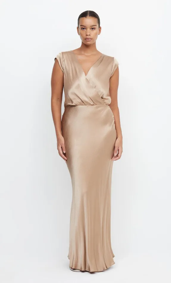Bec Bridge Maxi Dresses MOON DANCE MAXI DRESS Golden 8211 Women