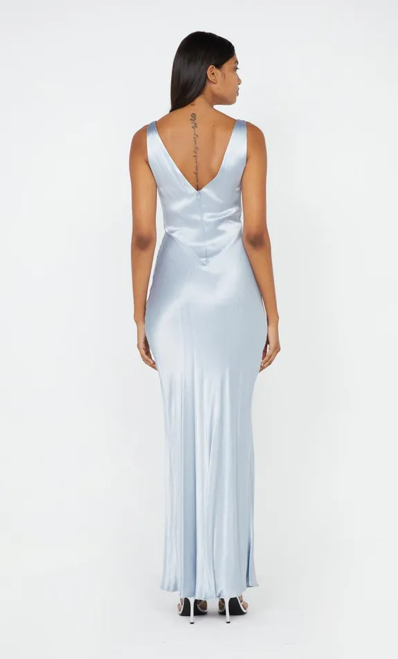 Bec Bridge Maxi Dresses MOON DANCE VERONA DRESS Dusty Blue 8211 Women
