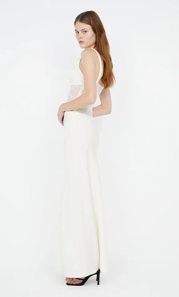 Bec Bridge Maxi Dresses OLIMPIA CORSET DRESS Cream 8211 Women