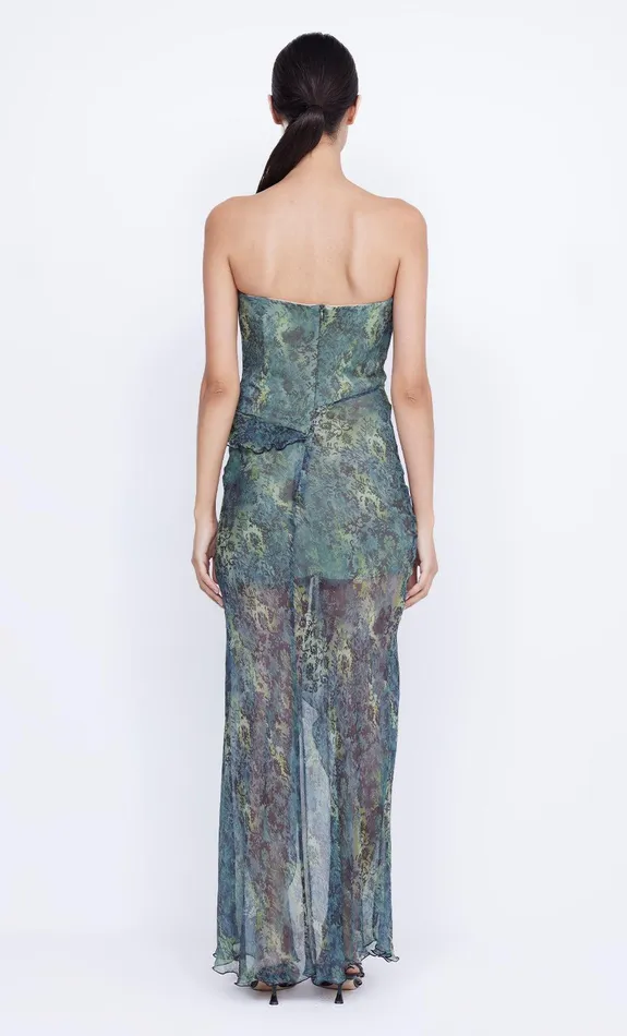 Bec Bridge Maxi Dresses OPAL STRAPLESS MAXI DRESS Nouveau Bleue 8211 Women