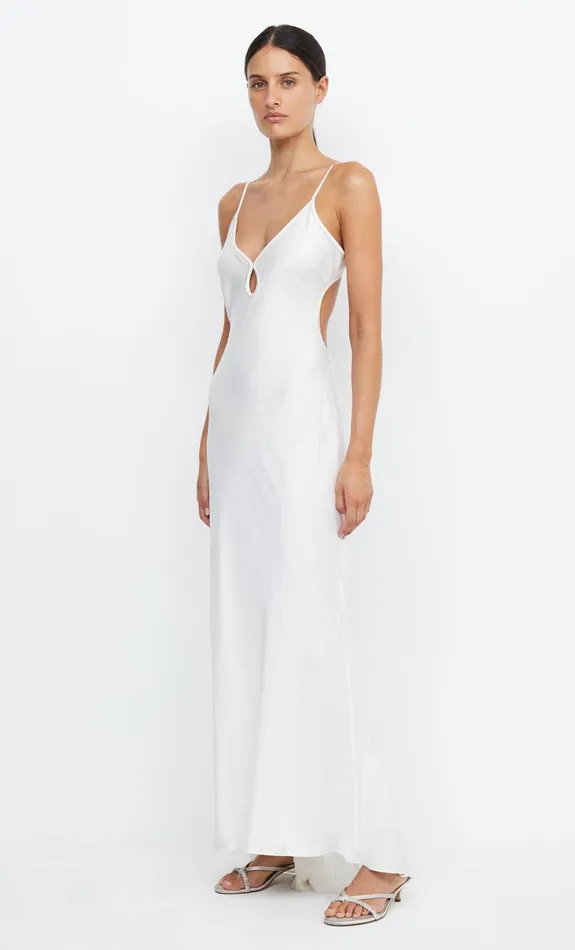Bec Bridge Maxi Dresses PARADISE BEADED MAXI DRESS Ivory 8211 Women