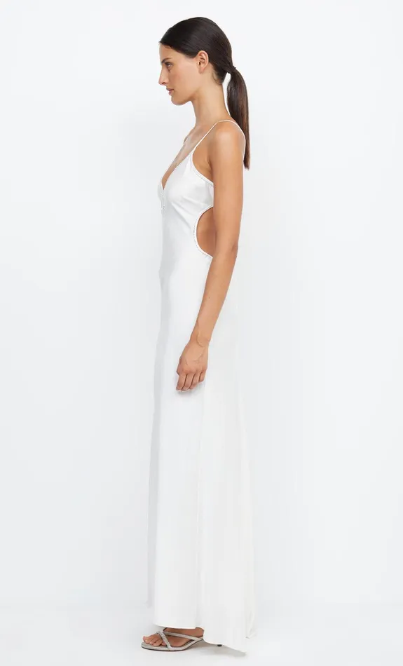 Bec Bridge Maxi Dresses PARADISE BEADED MAXI DRESS Ivory 8211 Women