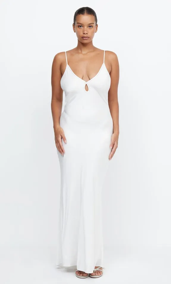 Bec Bridge Maxi Dresses PARADISE BEADED MAXI DRESS Ivory 8211 Women