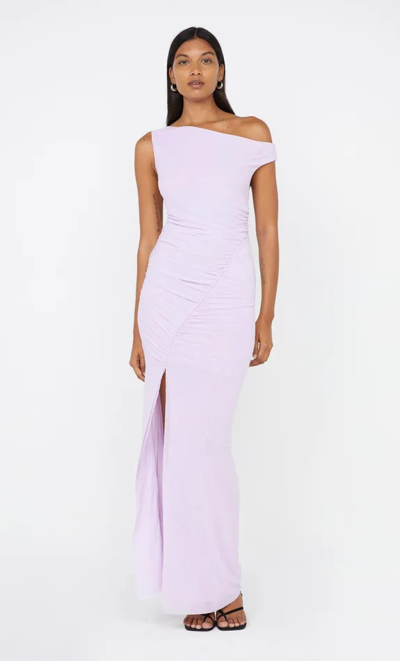 Bec Bridge Maxi Dresses SANIA ASYM DRESS Lilac 8211 Women