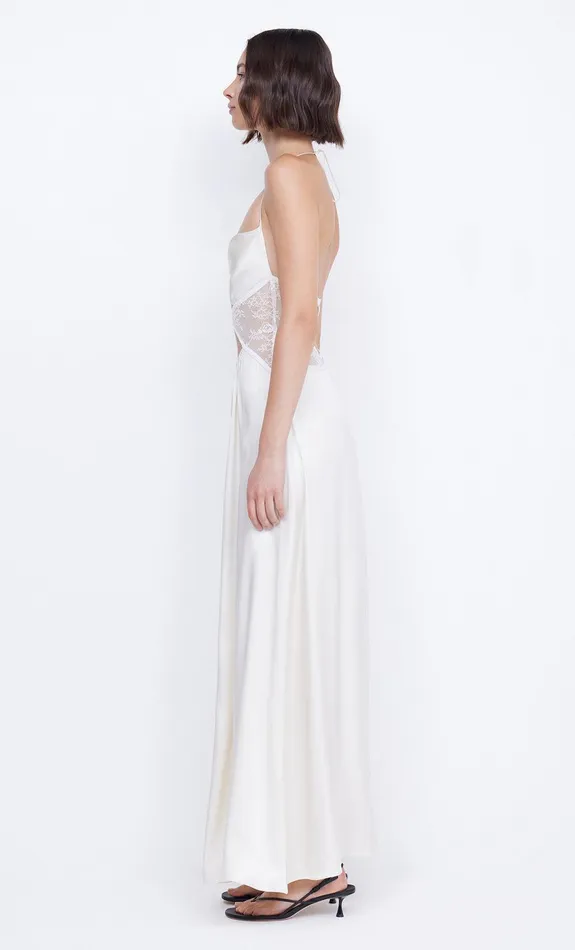 Bec Bridge Maxi Dresses SANTAL HALTER MAXI DRESS Ivory 8211 Women