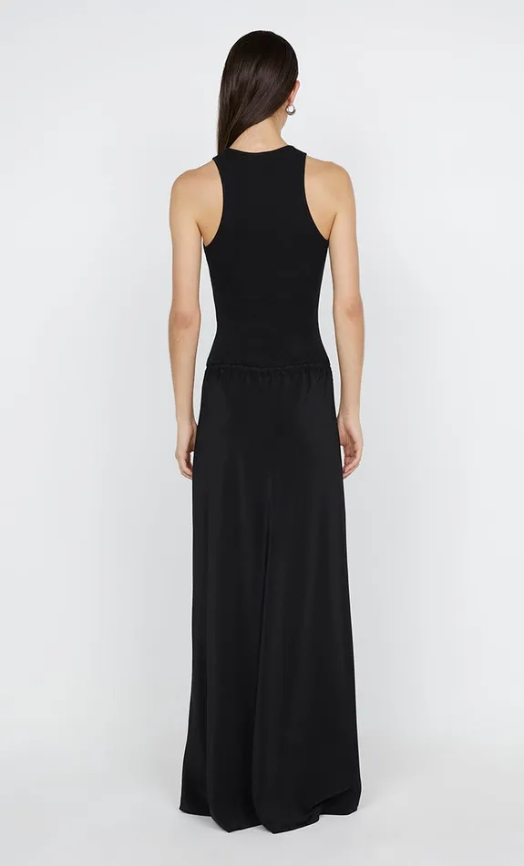 Bec Bridge Maxi Dresses SOLA RACER DRESS Black 8211 Women