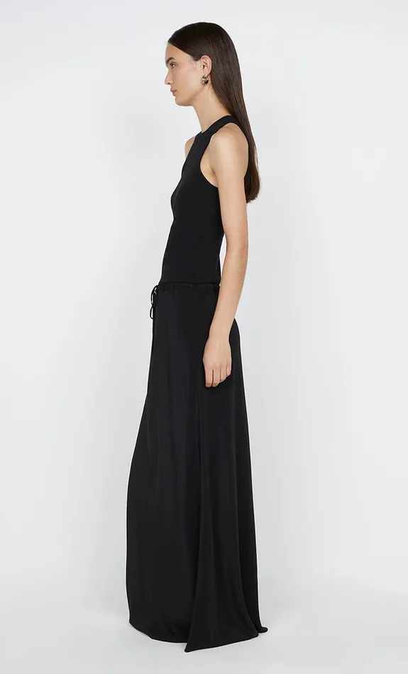Bec Bridge Maxi Dresses SOLA RACER DRESS Black 8211 Women