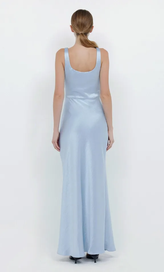 Bec Bridge Maxi Dresses THE DREAMER SQUARE NECK DRESS Dusty Blue 8211 Women