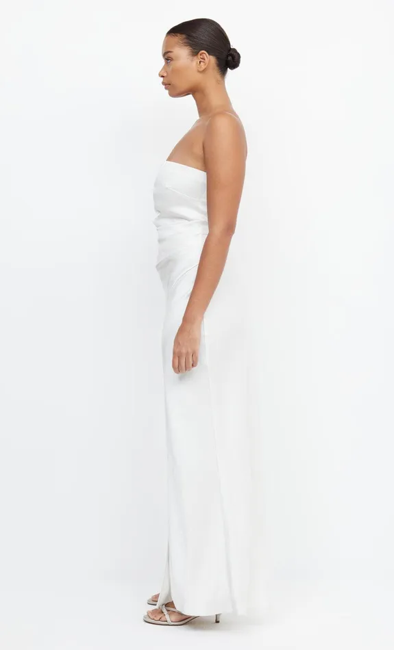 Bec Bridge Maxi Dresses THE DREAMER STRAPLESS DRESS Ivory 8211 Women