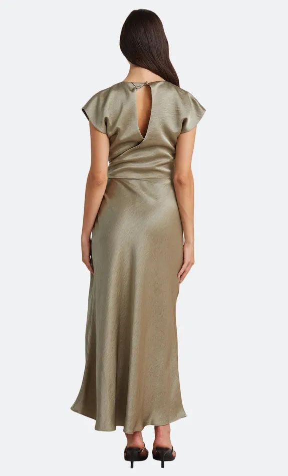 Bec Bridge Maxi Dresses THE DREAMER WRAP DRESS Sage 8211 Women