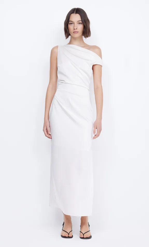 Bec Bridge Midi Dresses ROCHELLE ASYM MIDI DRESS Cream 8211 Women