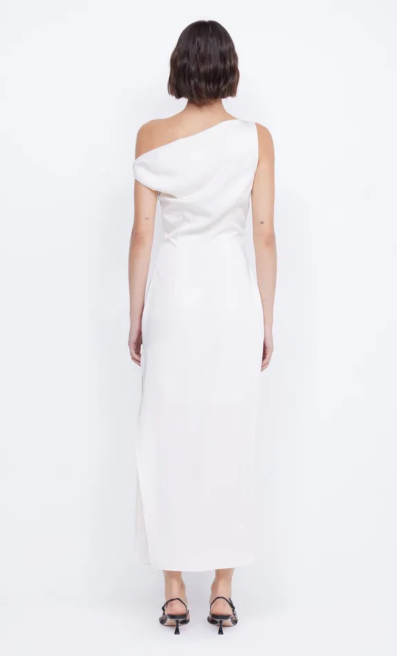 Bec Bridge Midi Dresses ROCHELLE ASYM MIDI DRESS Cream 8211 Women