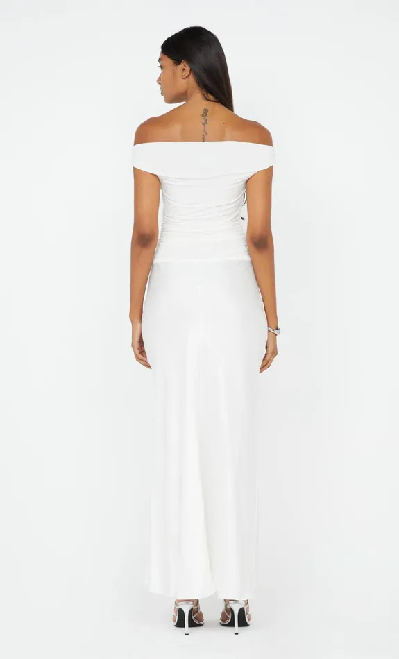 Bec Bridge Prom Dresses ELEAH OFF SHOULDER DRESS White 8211 Women