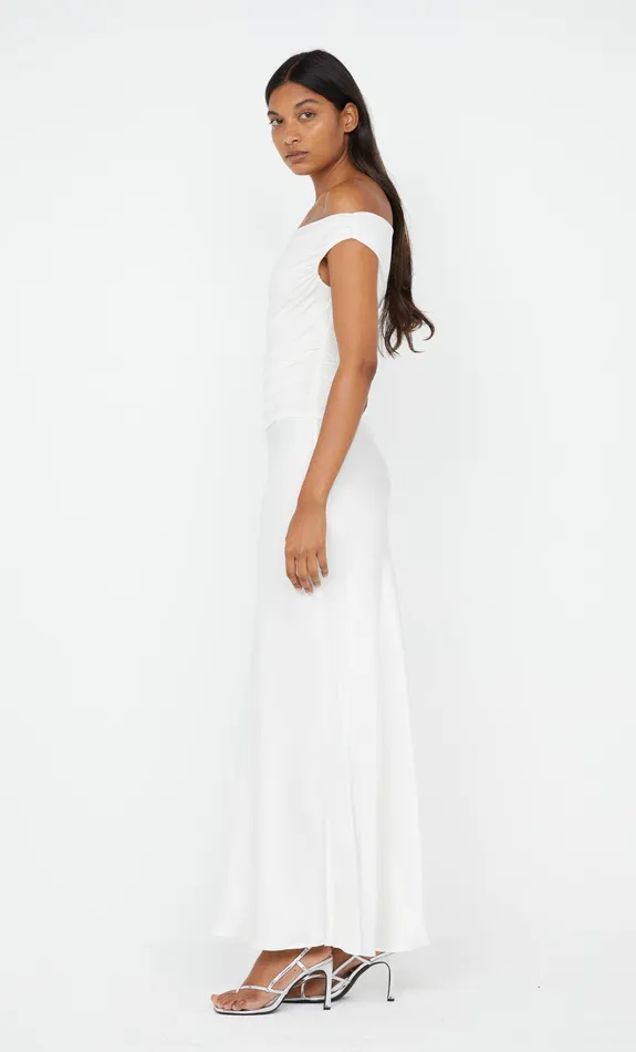 Bec Bridge Prom Dresses ELEAH OFF SHOULDER DRESS White 8211 Women