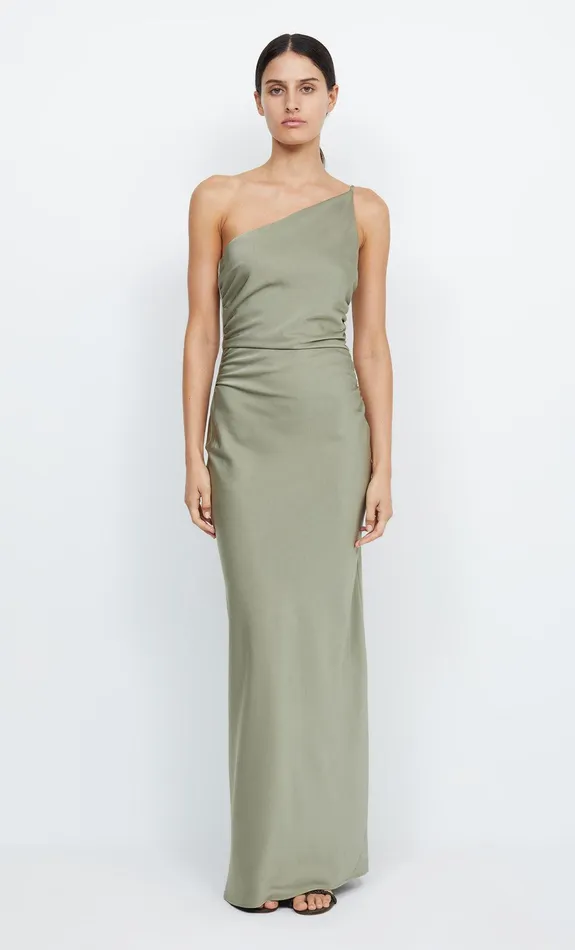 Bec Bridge Prom Dresses ETERNITY ASYM MAXI DRESS Sage 8211 Women