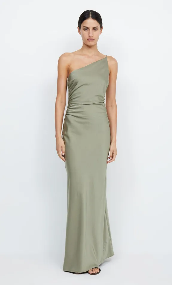 Bec Bridge Prom Dresses ETERNITY ASYM MAXI DRESS Sage 8211 Women