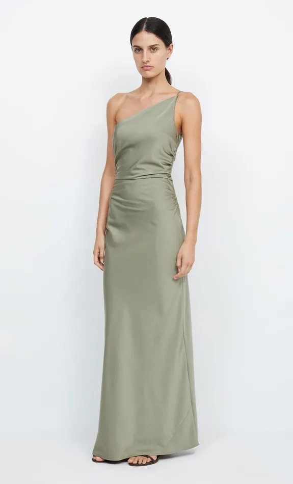 Bec Bridge Prom Dresses ETERNITY ASYM MAXI DRESS Sage 8211 Women