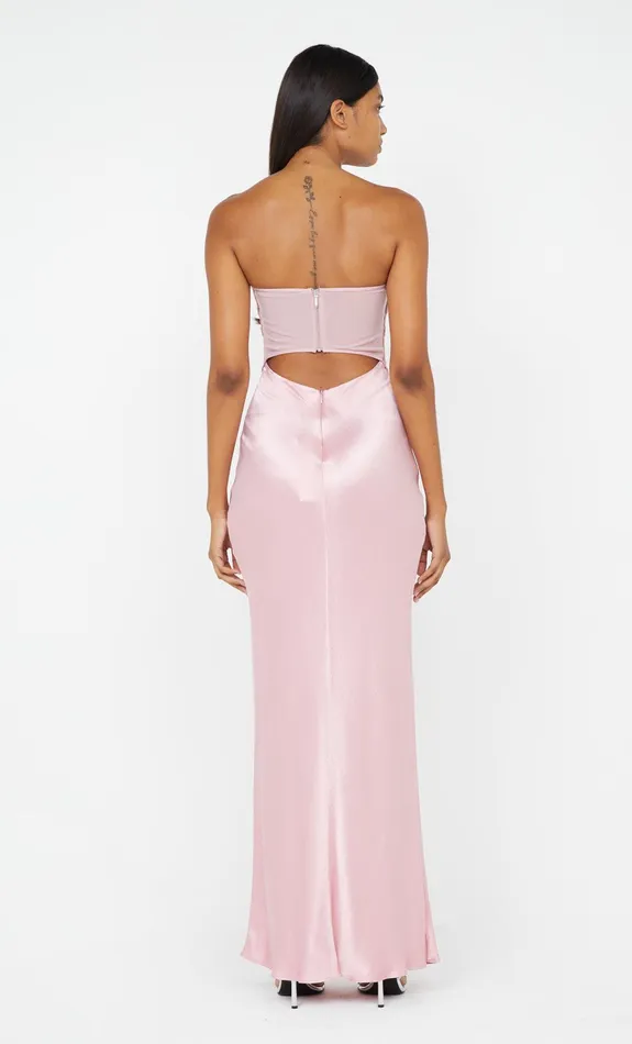 Bec Bridge Prom Dresses HALLE STRAPLESS DRESS Dusty Pink 8211 Women