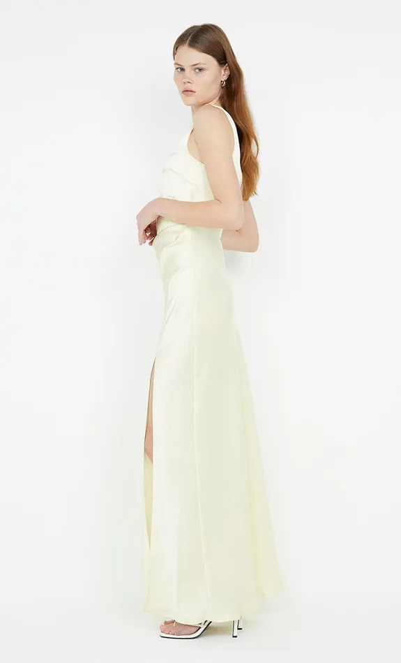 Bec Bridge Prom Dresses THE DREAMER SQUARE NECK DRESS Ice Yellow 8211 Women