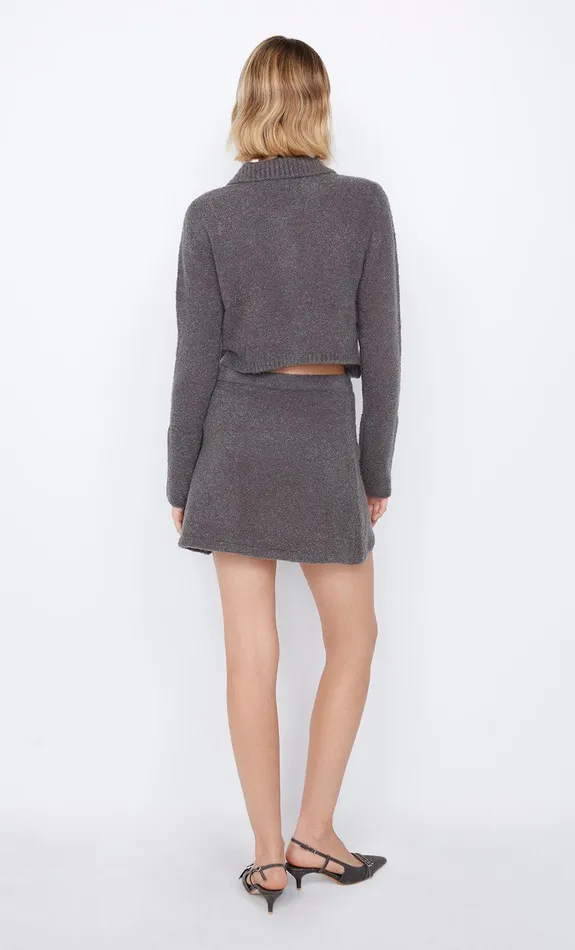 Bec Bridge Sets JOSIE CROP CARDIGAN Charcoal 8211 Women