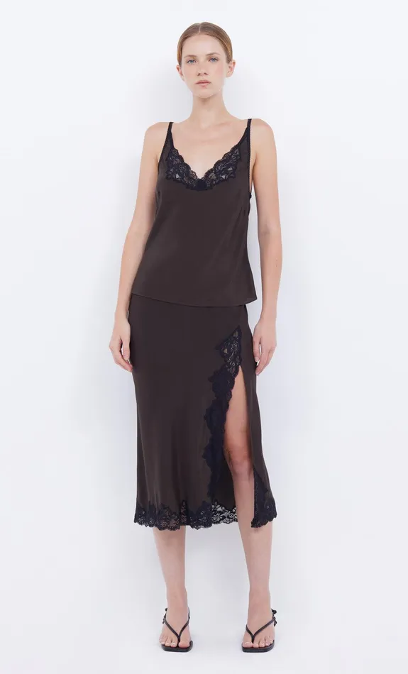 Bec Bridge Tops DEJA VOUS CAMI Chocblack 8211 Women