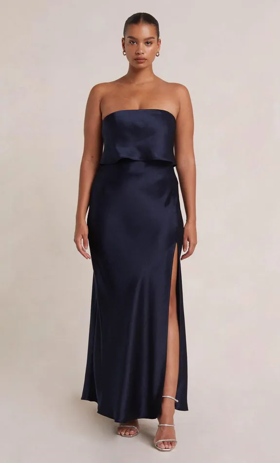 Bec Bridge Tops THE DREAMER STRAPLESS TOP Ink 8211 Women