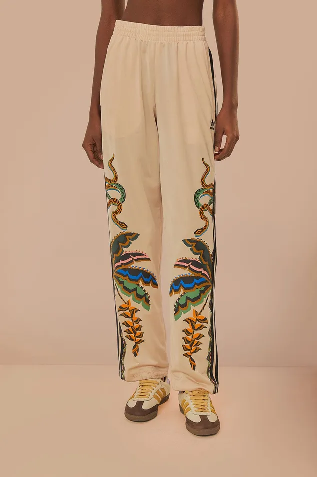Beige Adidas Pants Women Farm Rio Pants