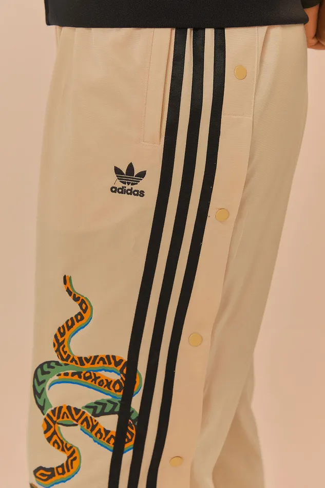 Beige Adidas Pants Women Farm Rio Pants