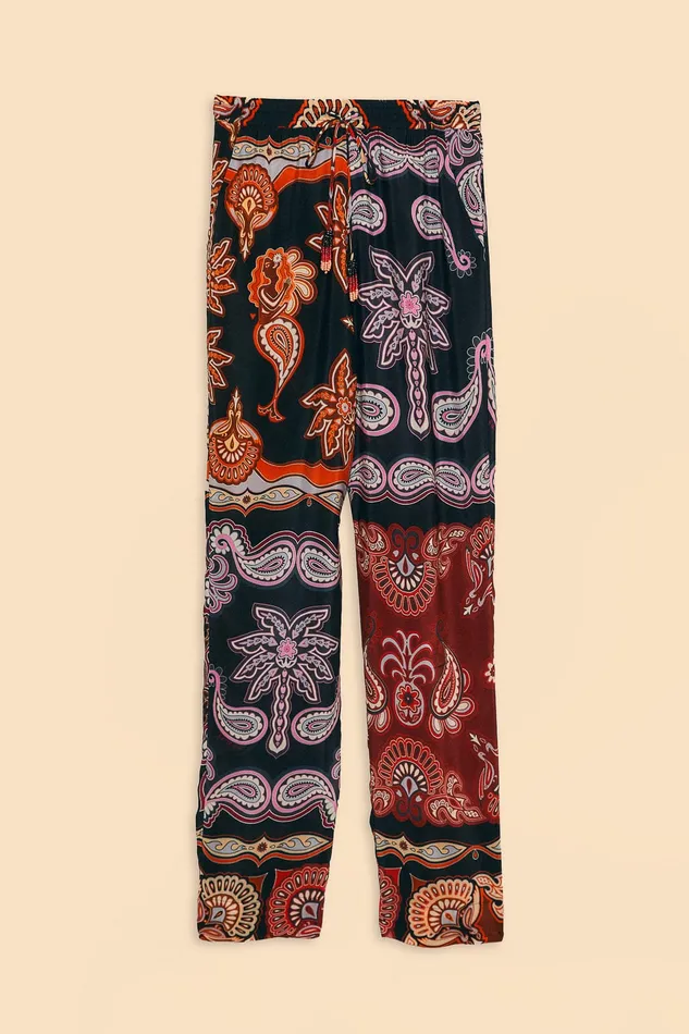 Black Sweet Mermaids Pants Women Farm Rio Pants