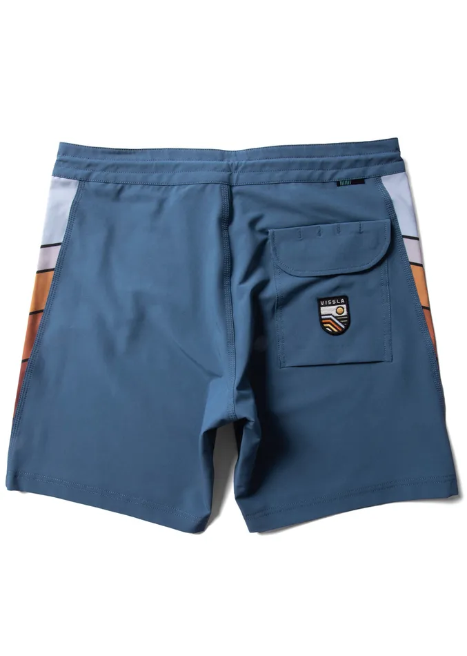 Boardshorts Men Trimline 1758243 Boardshort Harbor Blue Vissla Boardshorts Men Trimline 1758243 Boardshort Harbor Blue Vissla