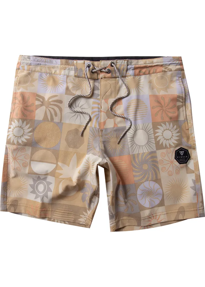 Boardshorts Vissla Youth Sun Dialed 178243 Boys Boardshort Gold Coral