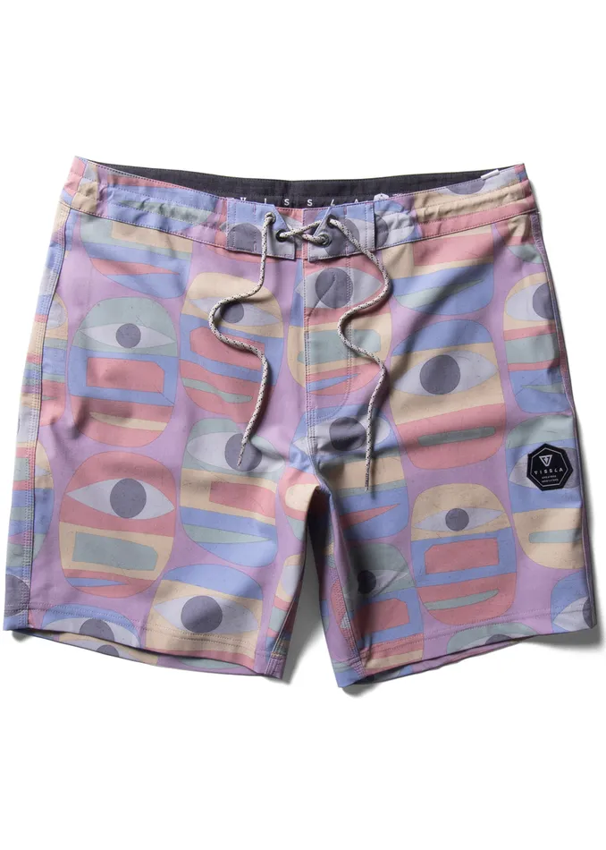 Boardshorts Youth Minds Eye 138243 Kids Boardshort Dusty Rose Vissla