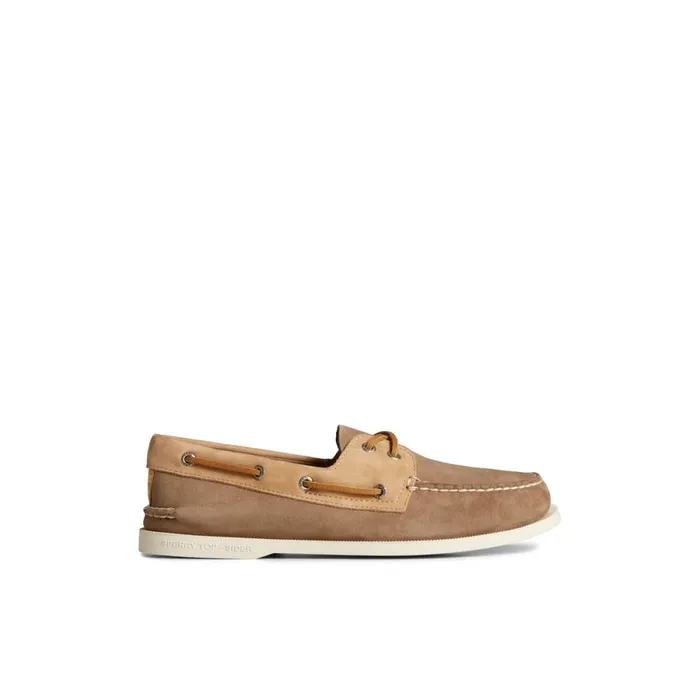 Boat Shoes Men Sperry Authentic Original 2Eye Nubuck Boat Shoe Brown Primary 8211 Multi
