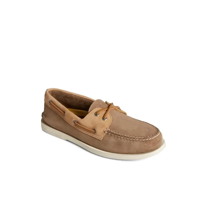 Boat Shoes Men Sperry Authentic Original 2Eye Nubuck Boat Shoe Brown Primary 8211 Multi
