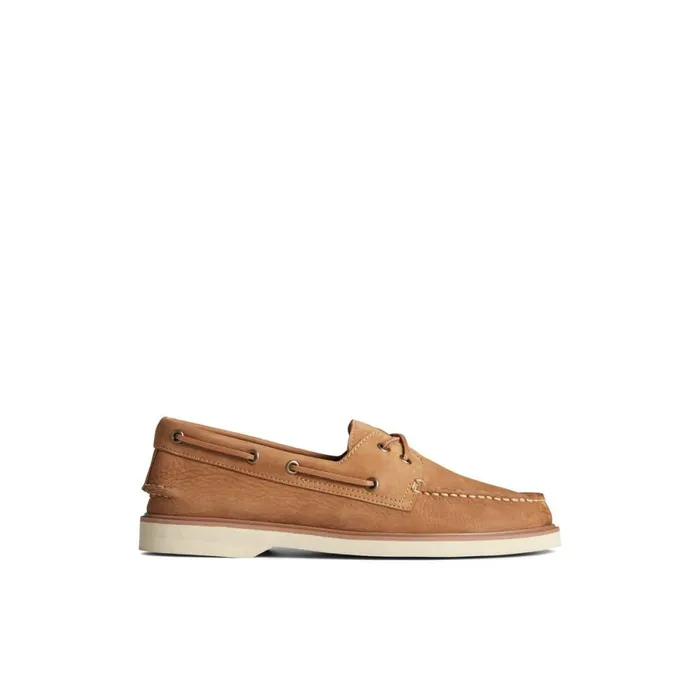 Boat Shoes Men Sperry Authentic Original Double Sole Nubuck Boat Shoe Medium Beige