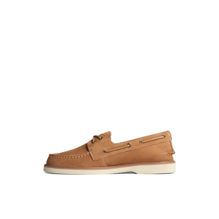 Boat Shoes Men Sperry Authentic Original Double Sole Nubuck Boat Shoe Medium Beige