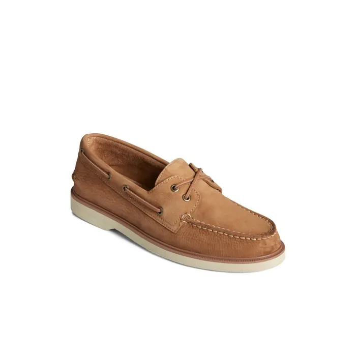 Boat Shoes Men Sperry Authentic Original Double Sole Nubuck Boat Shoe Medium Beige
