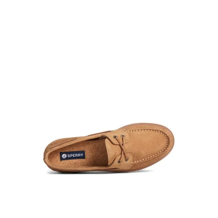 Boat Shoes Men Sperry Authentic Original Double Sole Nubuck Boat Shoe Medium Beige
