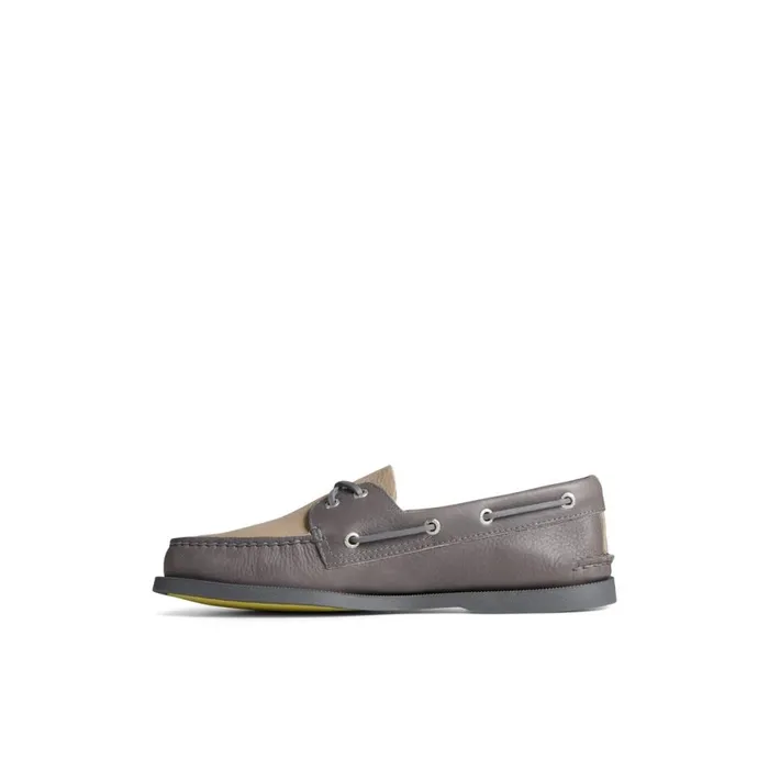 Boat Shoes Men Sperry Authentic Original Tumbled Boat Shoe Grey