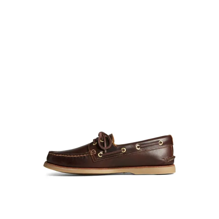 Boat Shoes Men Sperry Gold Cup Authentic Original Orleans Leather Boat Shoe Brown