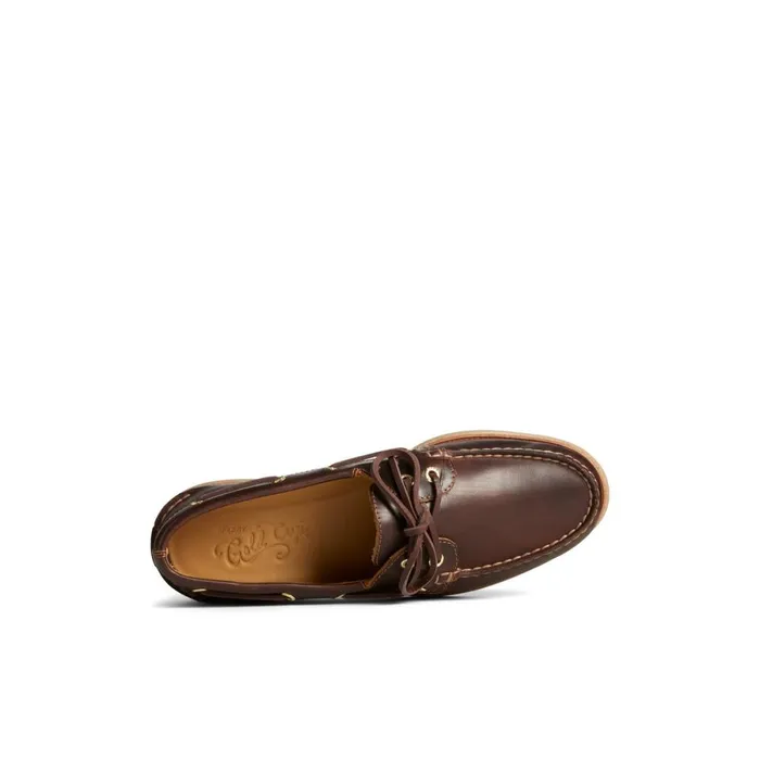 Boat Shoes Men Sperry Gold Cup Authentic Original Orleans Leather Boat Shoe Brown
