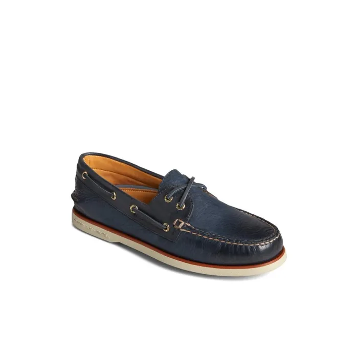 Boat Shoes Men Sperry Gold Cup Authentic Original Rivingston Boat Shoe Navy